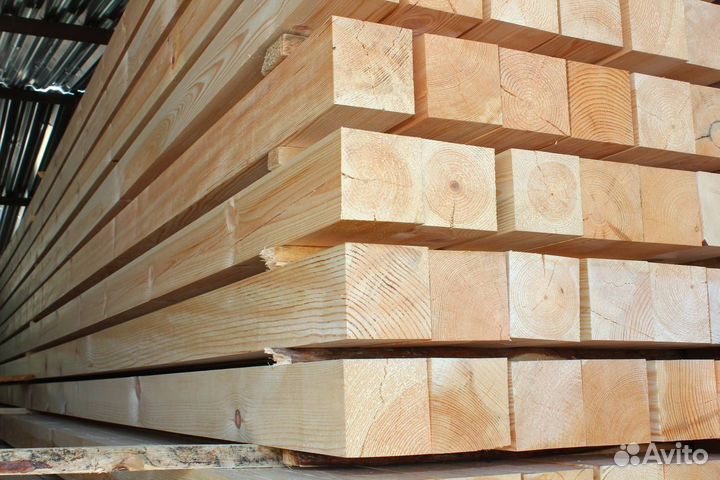 Брус сухой обрезной 120 * 120 * 3000 мм