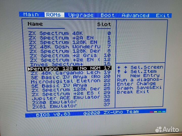 ZX-UNO VGA 2M (zx spectrum)