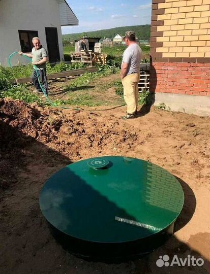 Установка септика под ключ
