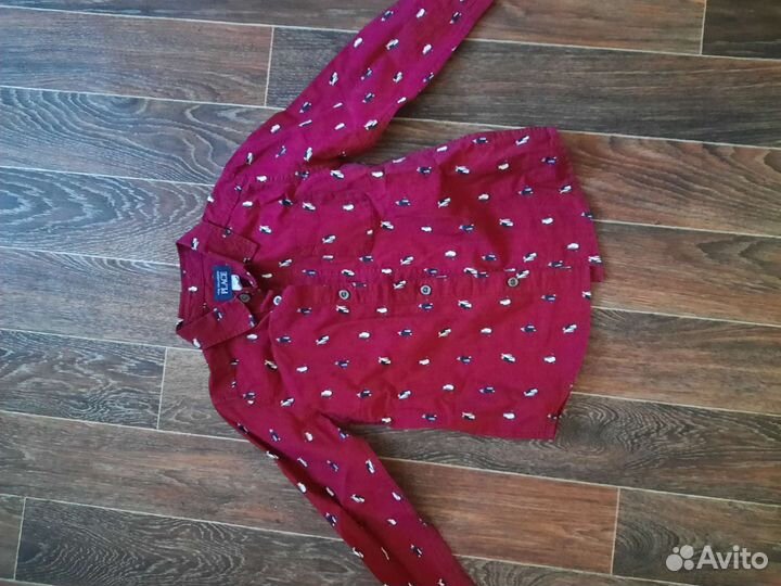 Рубашка нарядная для мальчика 4 лет