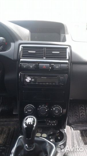 Центральная консоль приора 2 чёрный лак