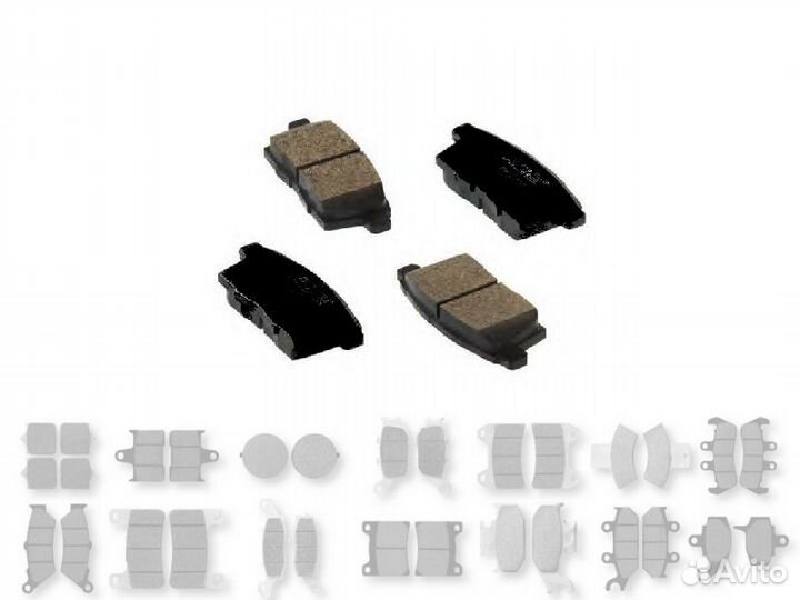 Колодки Mazda 3 III 13, Mazda CX-7 (ER) 07