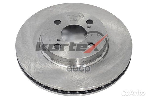 Диск торм. toyota corolla (E12) 02- перед. вент