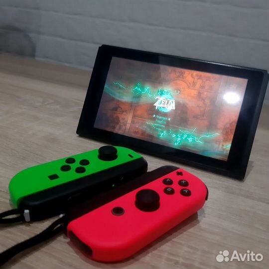 Nintendo Switch прошита + 64гб + комплект