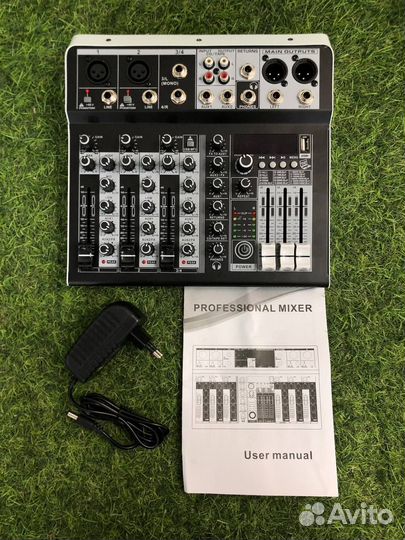 4-канальный Профессиональный микшерный пульт