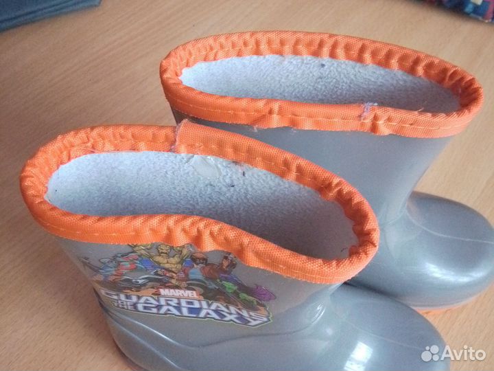 Резиновые сапоги детские 25