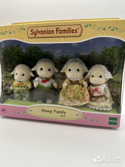 Набор игровой Sylvanian Families Семья Овечек 5619