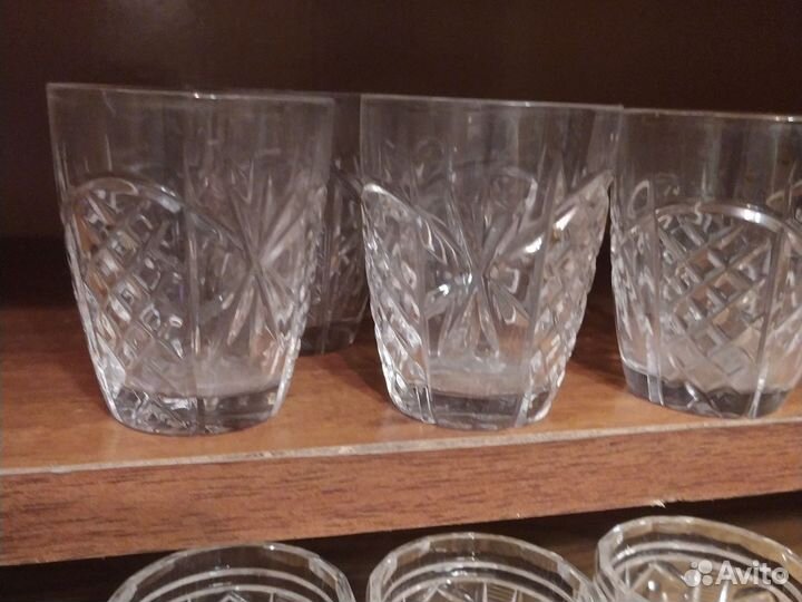 Стопки хрусталь СССР