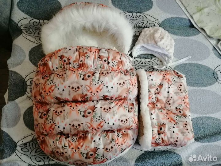 Конверт на выписку зимний