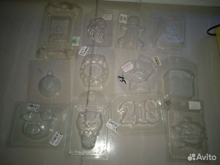 Формочки пакетом