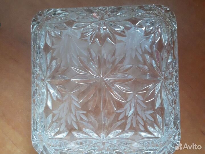 Хрустальная посуда СССР