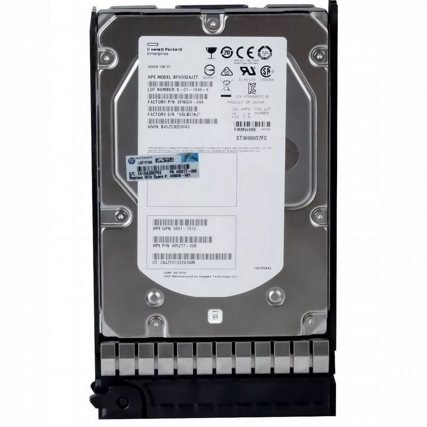 [BF600DAJZT] Жесткий Диск Hp 600gb Fibre Channel Bf600dajzt