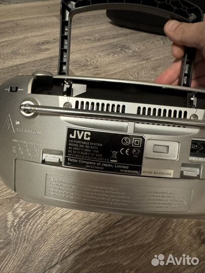 Кассетный магнитофон Jvc RD-EZ15