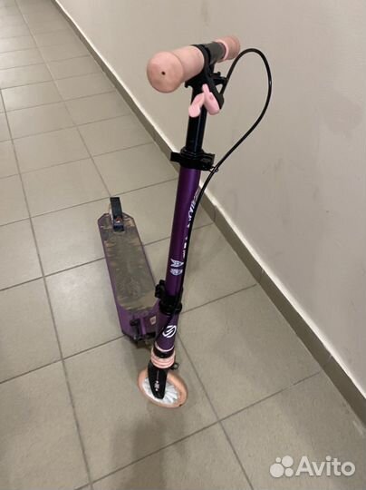 Самокат металлический Декатлон