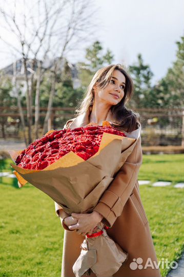 Букеты 101 роза