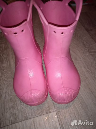 Резиновые сапоги детские