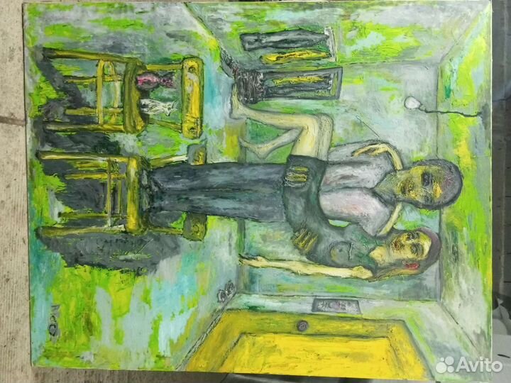 Картина маслом 160х200