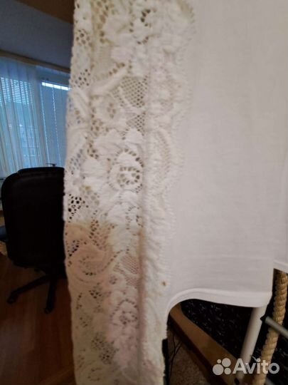 Блузка белая для девочки 152