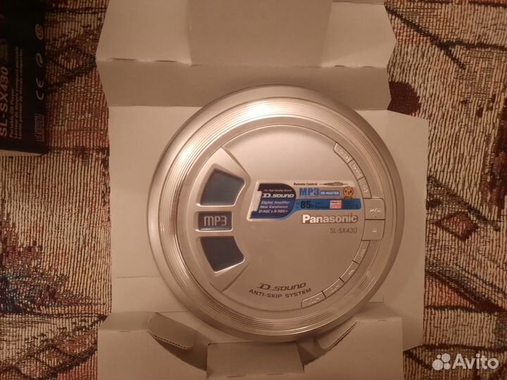 Портативный CD-проигрыватель Panasonic SL-SX 430