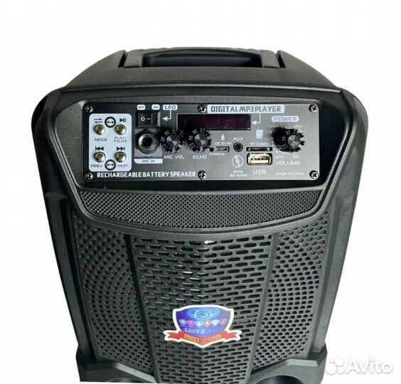 Портативная колонка lт-2803 с микрофоном