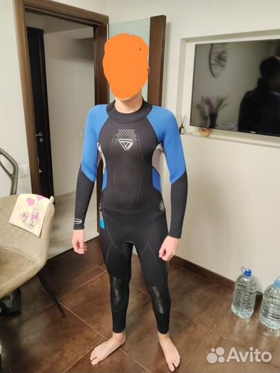 Гидрокостюм мужской 3 мм
