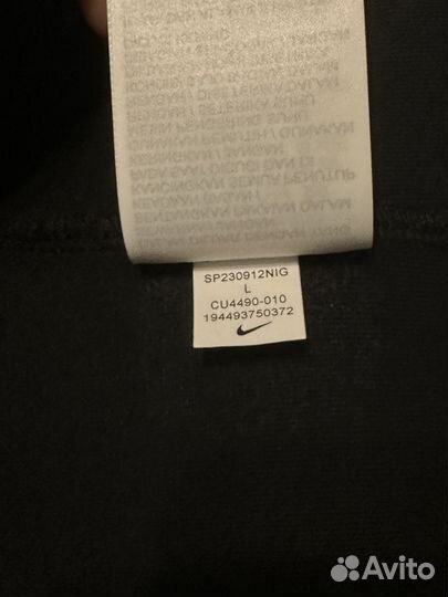 Кофта nike tech fleece