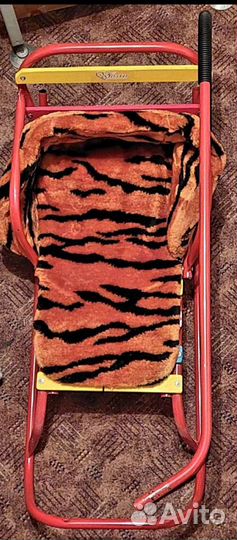 Коляска санки новые