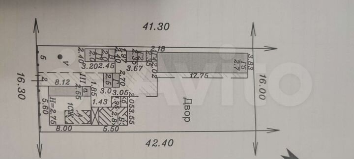 Дом 44,4 м² на участке 7,2 сот.