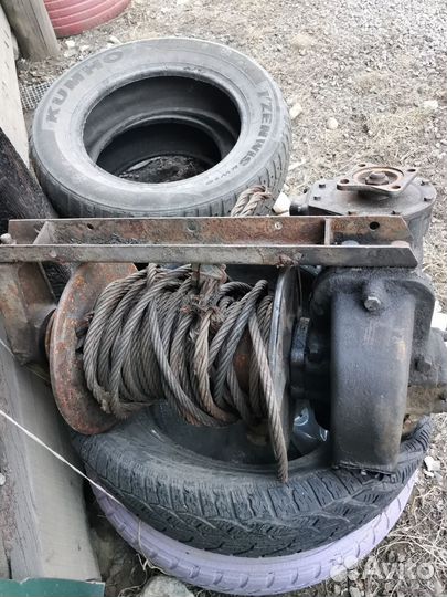 Лебедка автомобильная бу