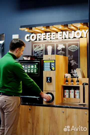 Кофейня самообслуживания на базе Jetinno JL24