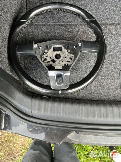 Продам руль и стрекозу с блоком от volkswagen