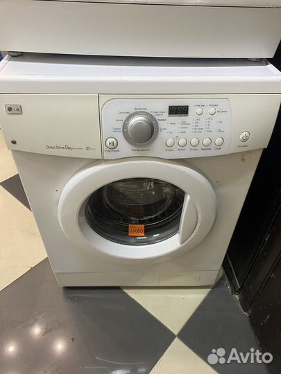 LG прямой привод бесшумная 5кг
