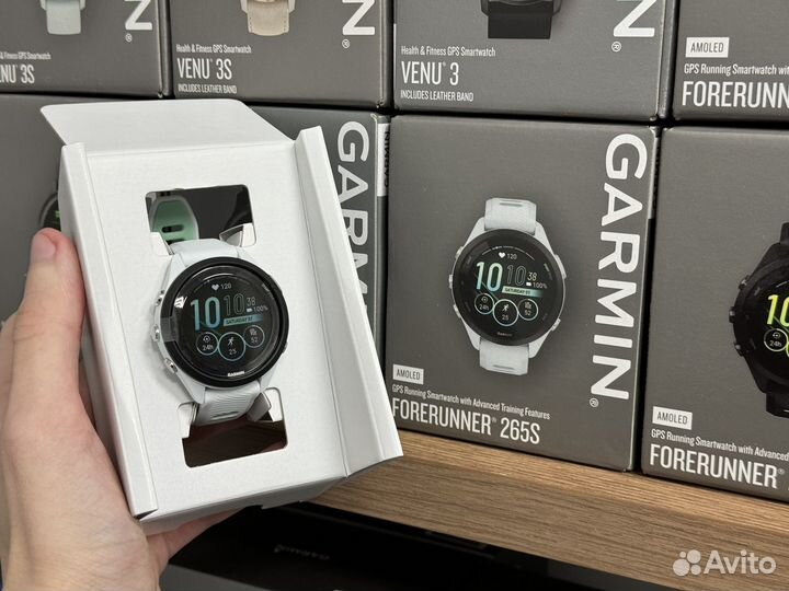 Garmin Forerunner 265S Whitestone/Neo Tropic