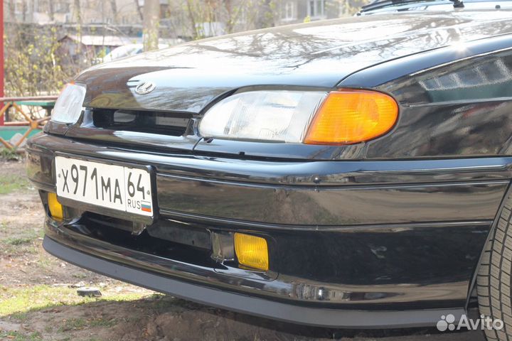 Тюнинг - Губа на передний бампер (самоклеющаяся)