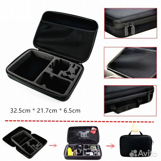 Набор 50 в 1 для экшн камер Gopro и других