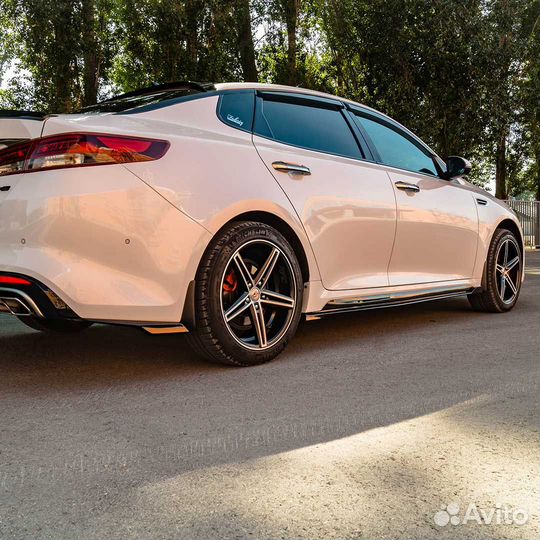 Элероны заднего бампера для Kia Optima 2015-2018