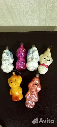 Елочные игрушки СССР