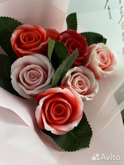 Мыльные букеты