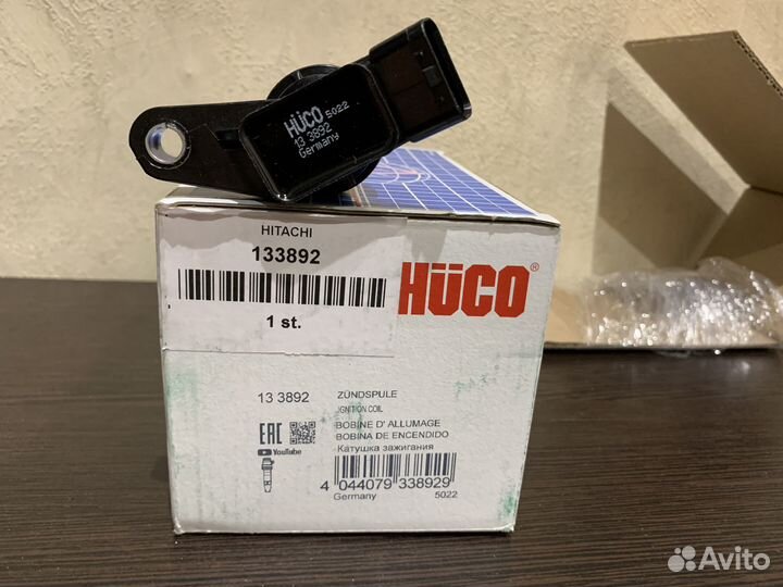 Катушка зажигания Hitachi/Huco для Volvo 30684245