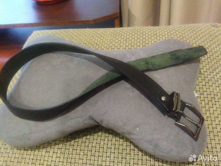 Мужской кожаный ремень