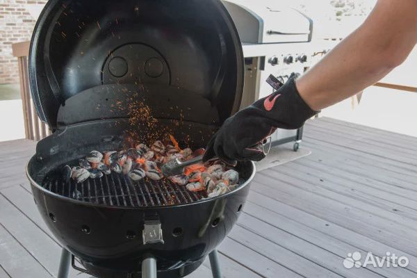 Угольный гриль char-broil kettleman