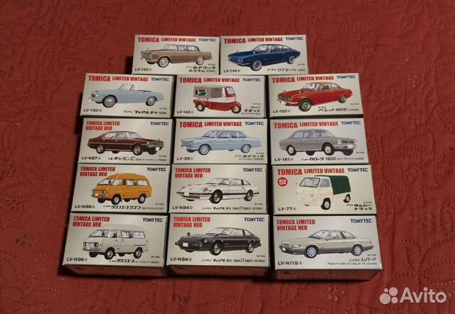 Масштабные авто модели Tomica 1/64