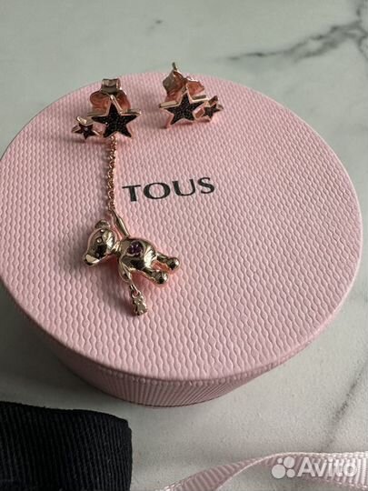 Серьги Tous Teddy Bear Stars