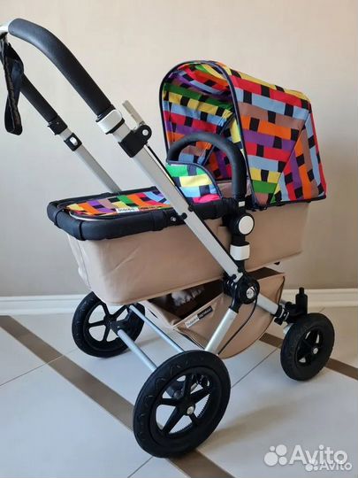 Коляска bugaboo 3 в 1 + автолюлька maxi-cosi+isofi