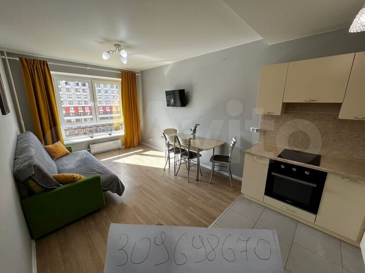 1-к. квартира, 41 м², 8/25 эт.