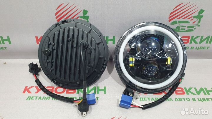 Фара 32W Niva Нива 2121 с дхо ближ + дальний