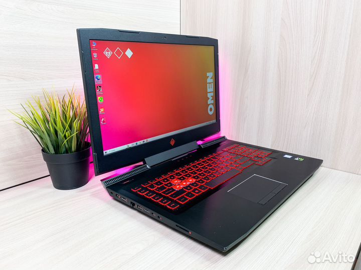 Игровой ноутбук HP Omen 17