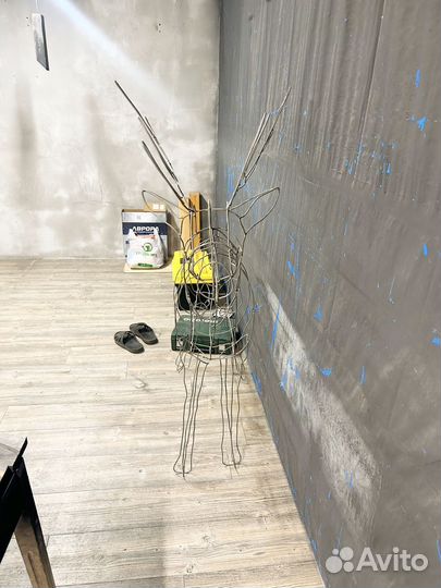 Олень новогодний уличный