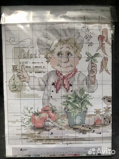 Набор для вышивания «Шеф- повар» 6-11 Алиса