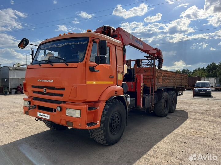 КАМАЗ 43118 с КМУ, 2018